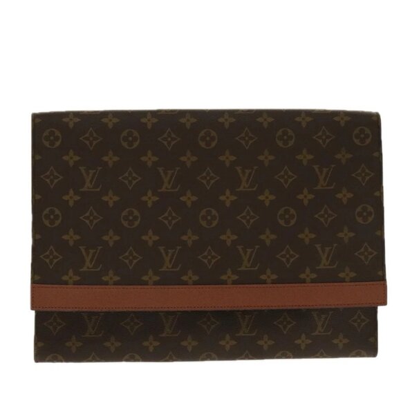 LOUIS VUITTON Monogram Porte Envelope Clutch Bag - Picture 1 of 15